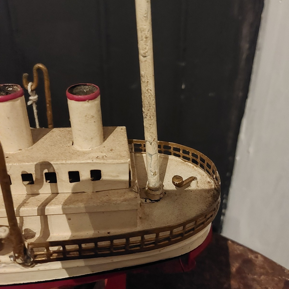 Jep 20th Century Sheet Metal Boat -photo-3