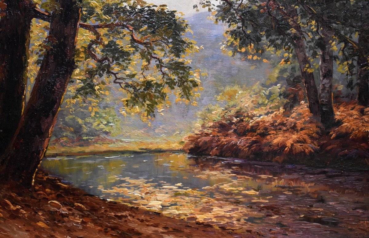 Dufau Jean ( XIXe - XXe ) , Paysage  -photo-1