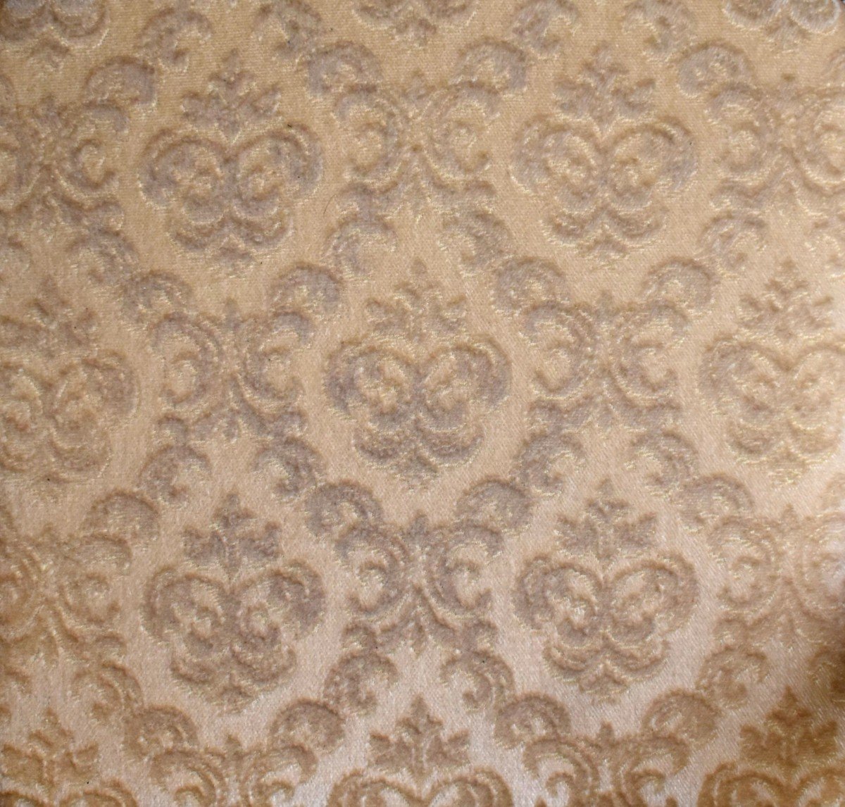 Paire De Fauteuils à La Reine De Style Louis XV En Noyer, Large Dossier, XIXe Siècle. Velours beige clair . assise refaite.-photo-6