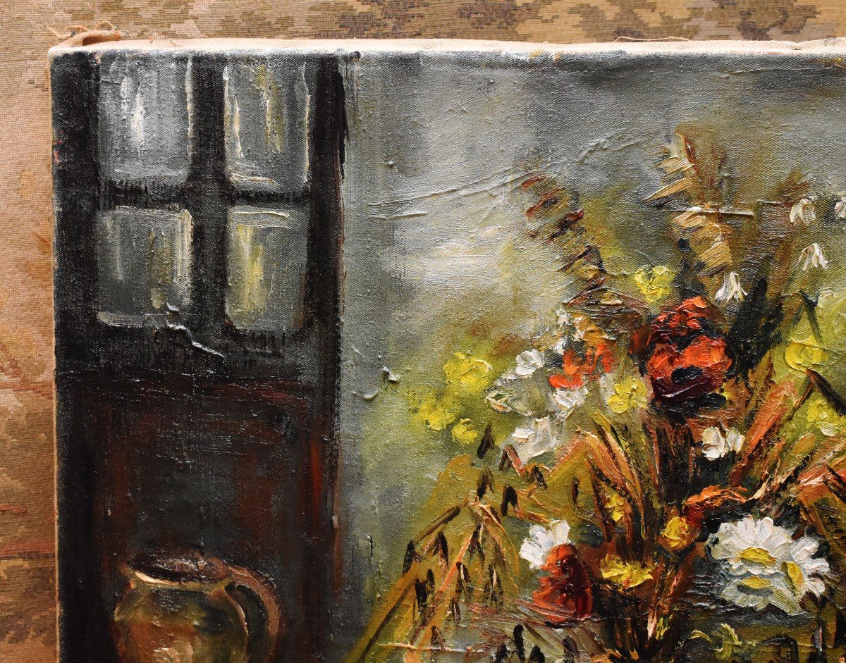 Madé Gourdon, Interior Scene Entitled “rustic Harmony” In Saint Jean Ligoure (dept 87)-photo-3