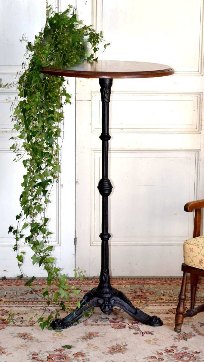 Table De bistrot   " Mange Debout " à Hauteur d'Appui, café, déjeuner,  Guéridon, meuble métier-photo-2