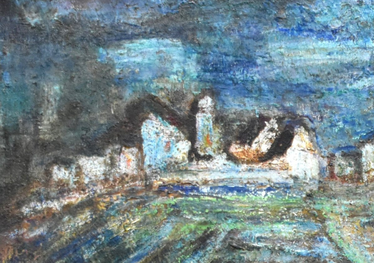 Suzanne Leger 1897 - 1989, Crozant School, Landscape, (le Dorat - Confolens - Mézières)-photo-4