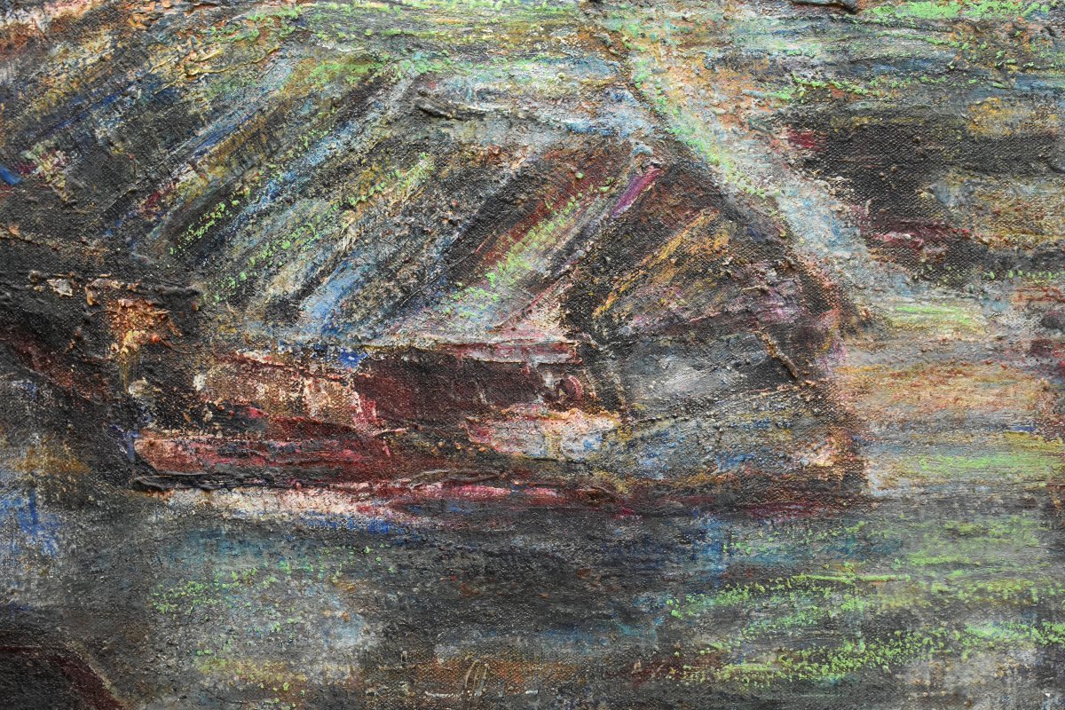 Suzanne Leger 1897 - 1989, Crozant School, Landscape, (le Dorat - Confolens - Mézières)-photo-2