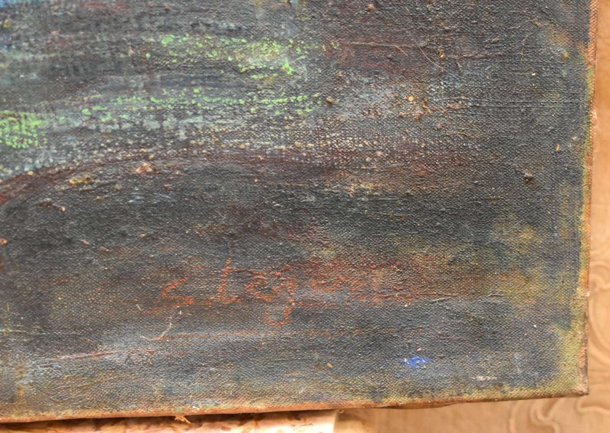 Suzanne Leger 1897 - 1989, Crozant School, Landscape, (le Dorat - Confolens - Mézières)-photo-3