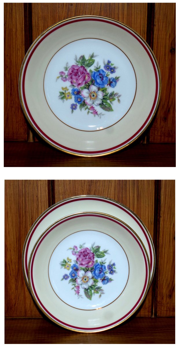 Charles Arhenfeld Limoges, Coffee Or Tea Service And Fruit Or Cream Service In Porcelain.-photo-6