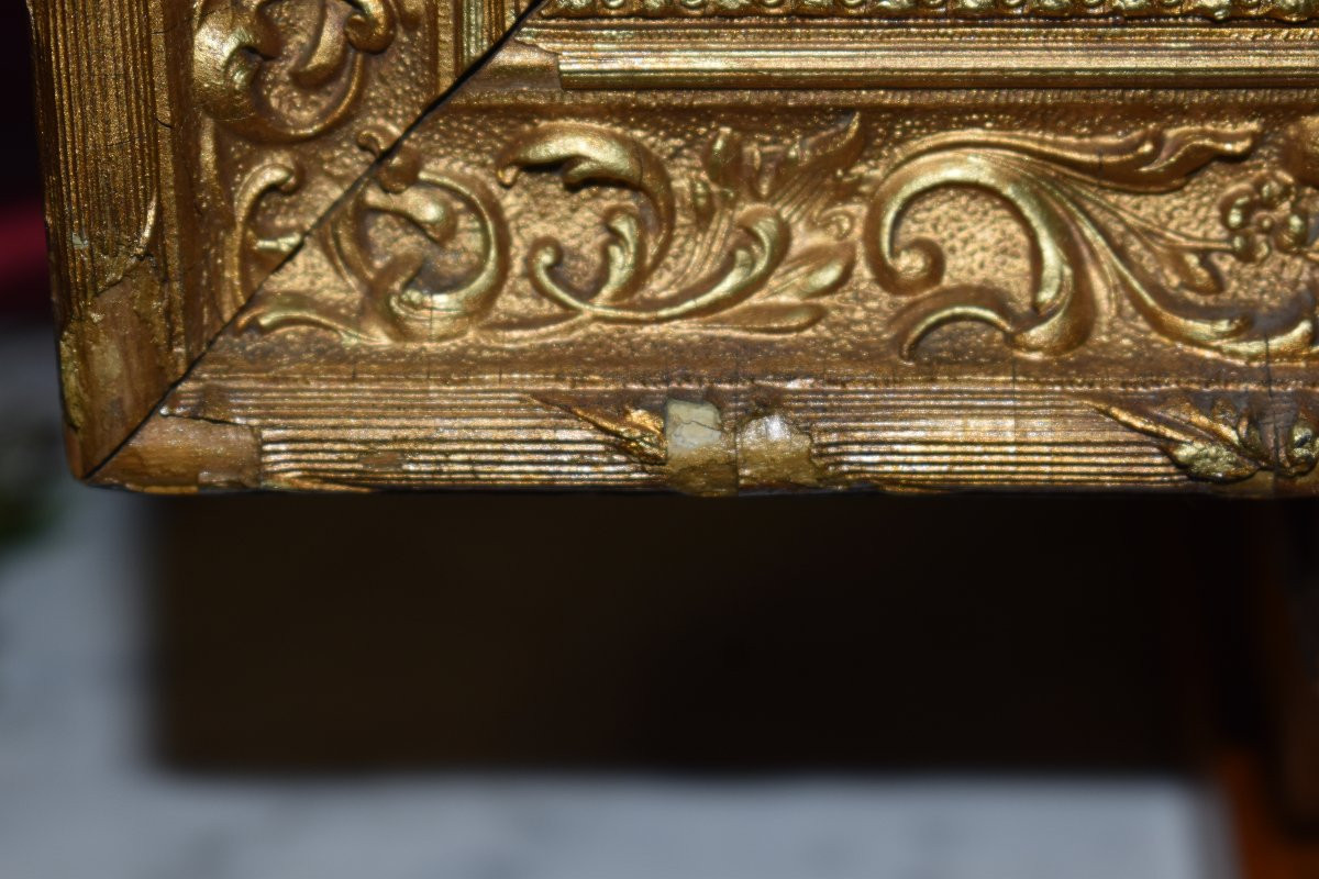 French School Of The Late 19th Century, Landscape With River, Animated With A Figure.-photo-5