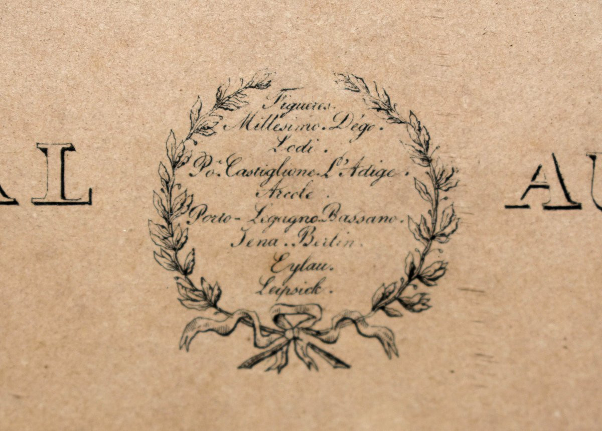 Portrait Of General Augereau, Duke Of Castiglione, Marshal Of The Empire, By Alops Senefelder, 19th Century-photo-4