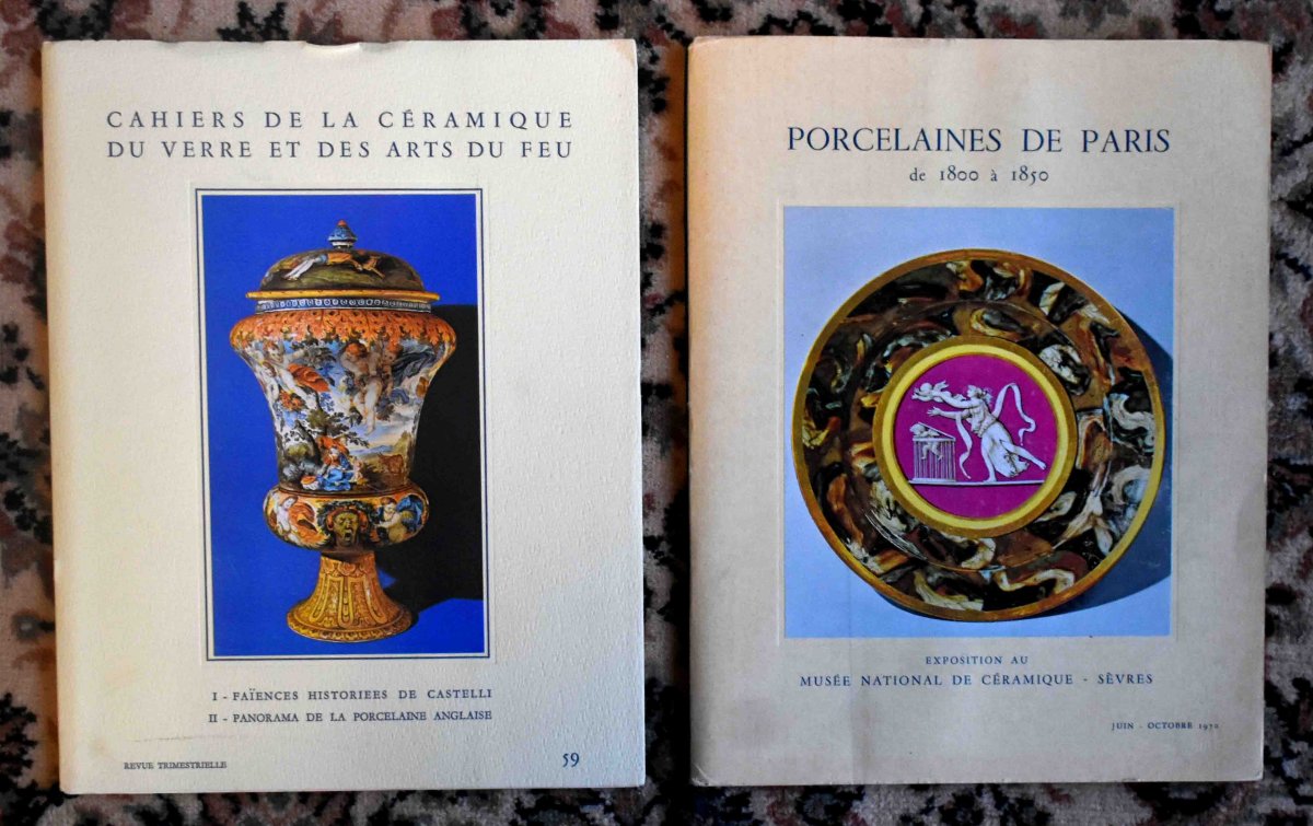  52 numéros + suppléments des cahiers de la céramique et des arts du feu , faïence, porcelaine-photo-8