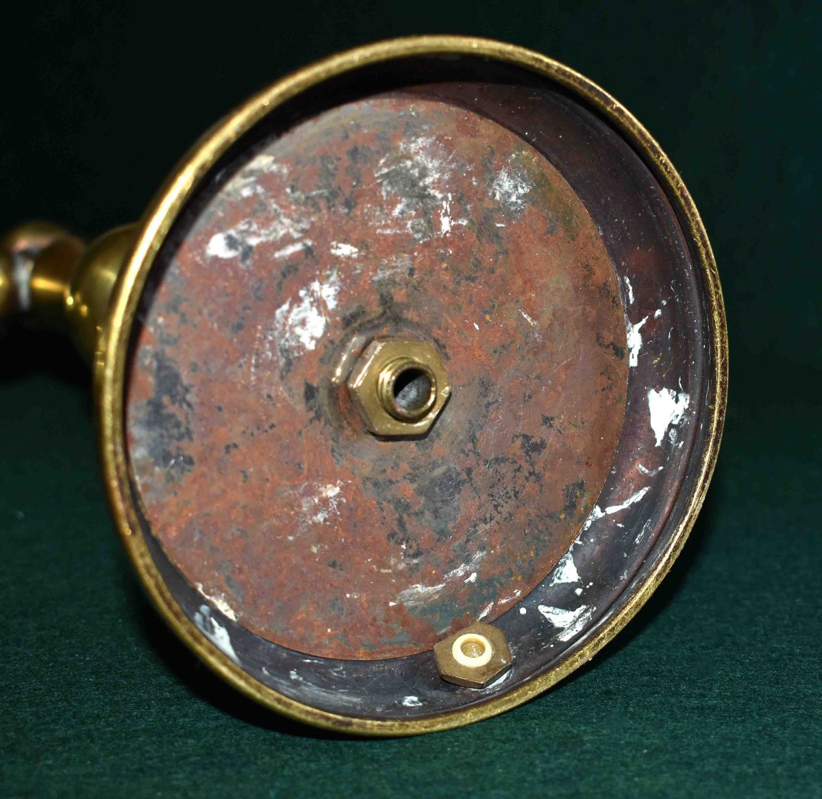 Pair Of Candlesticks, Two-arm Chandeliers, Brass Candelabra, Dutch Style-photo-8