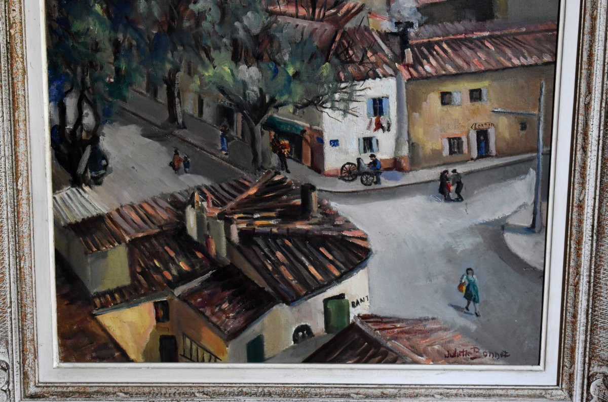 Juliette Bonnet, Scene From A View Of Marseille At The Corner Of Rue Herriot And Rue Mermoz, Montparnasse Frame-photo-4