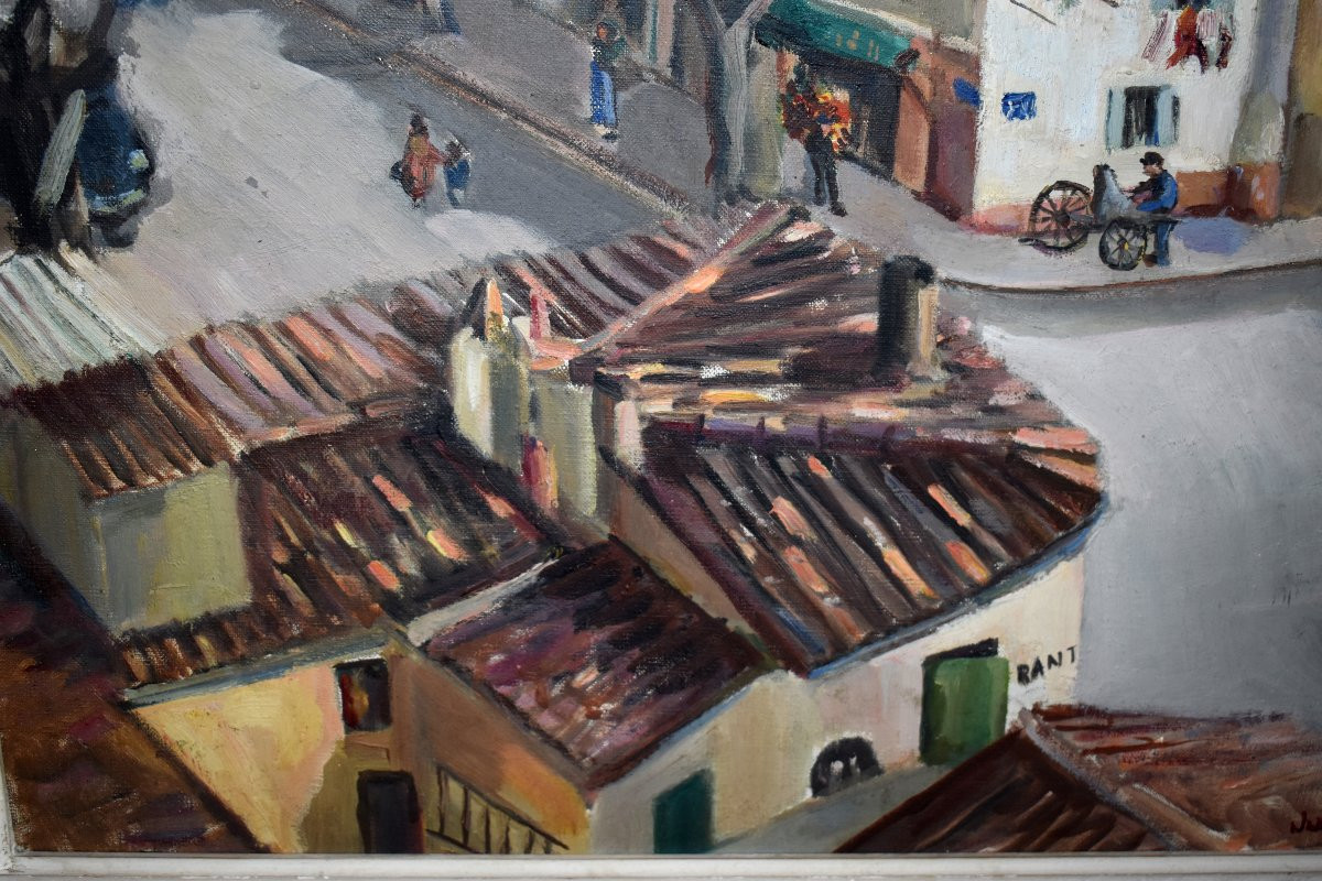 Juliette Bonnet, Scene From A View Of Marseille At The Corner Of Rue Herriot And Rue Mermoz, Montparnasse Frame-photo-4