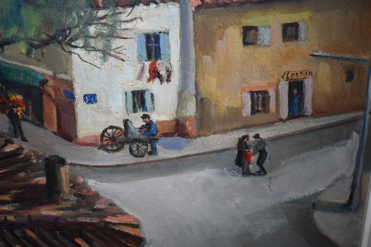 Juliette Bonnet, Scene From A View Of Marseille At The Corner Of Rue Herriot And Rue Mermoz, Montparnasse Frame-photo-5
