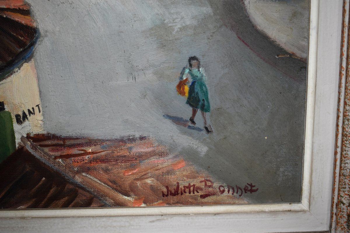 Juliette Bonnet, Scene From A View Of Marseille At The Corner Of Rue Herriot And Rue Mermoz, Montparnasse Frame-photo-6