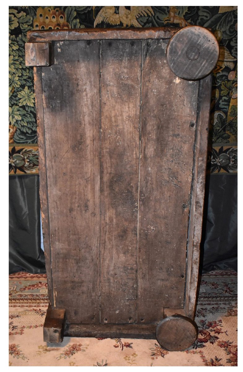  Large Périgord-style Chest, Southwest France, In Solid Walnut, Late 17th - Early 18th Century       -photo-7