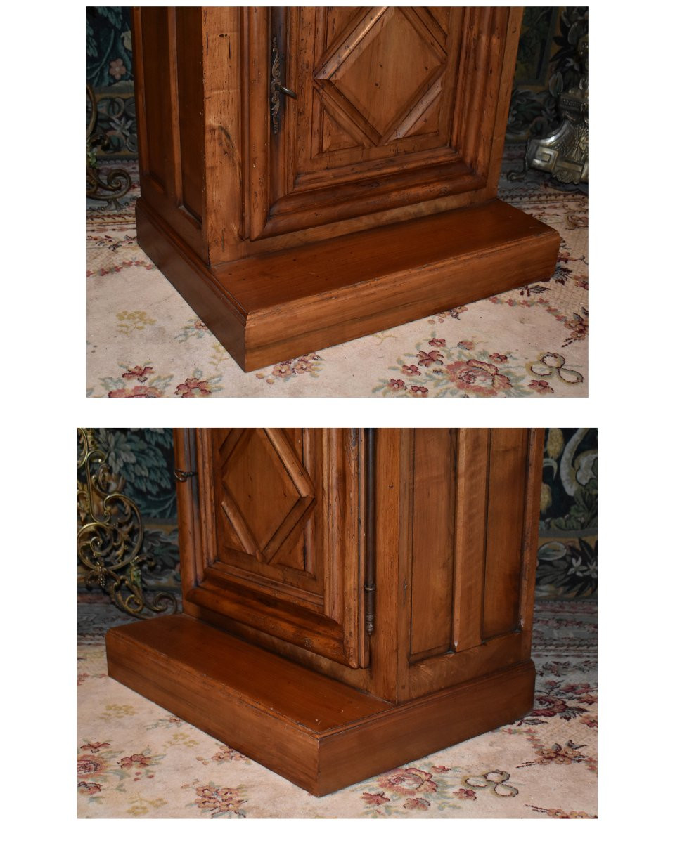 Louis XIII Style Oratory, Desk And Writing Desk, Solid Walnut Priest-photo-6