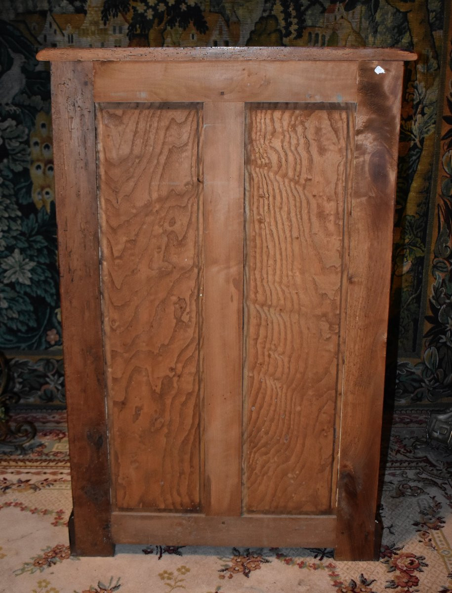 Louis XIII Style Oratory, Desk And Writing Desk, Solid Walnut Priest-photo-8