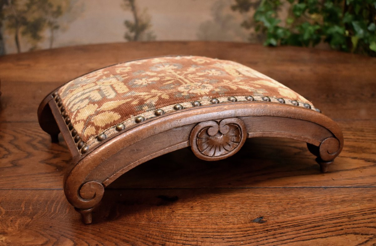 Paire  De Repose Pieds , petits Tabourets ,  bout de pied , -photo-2