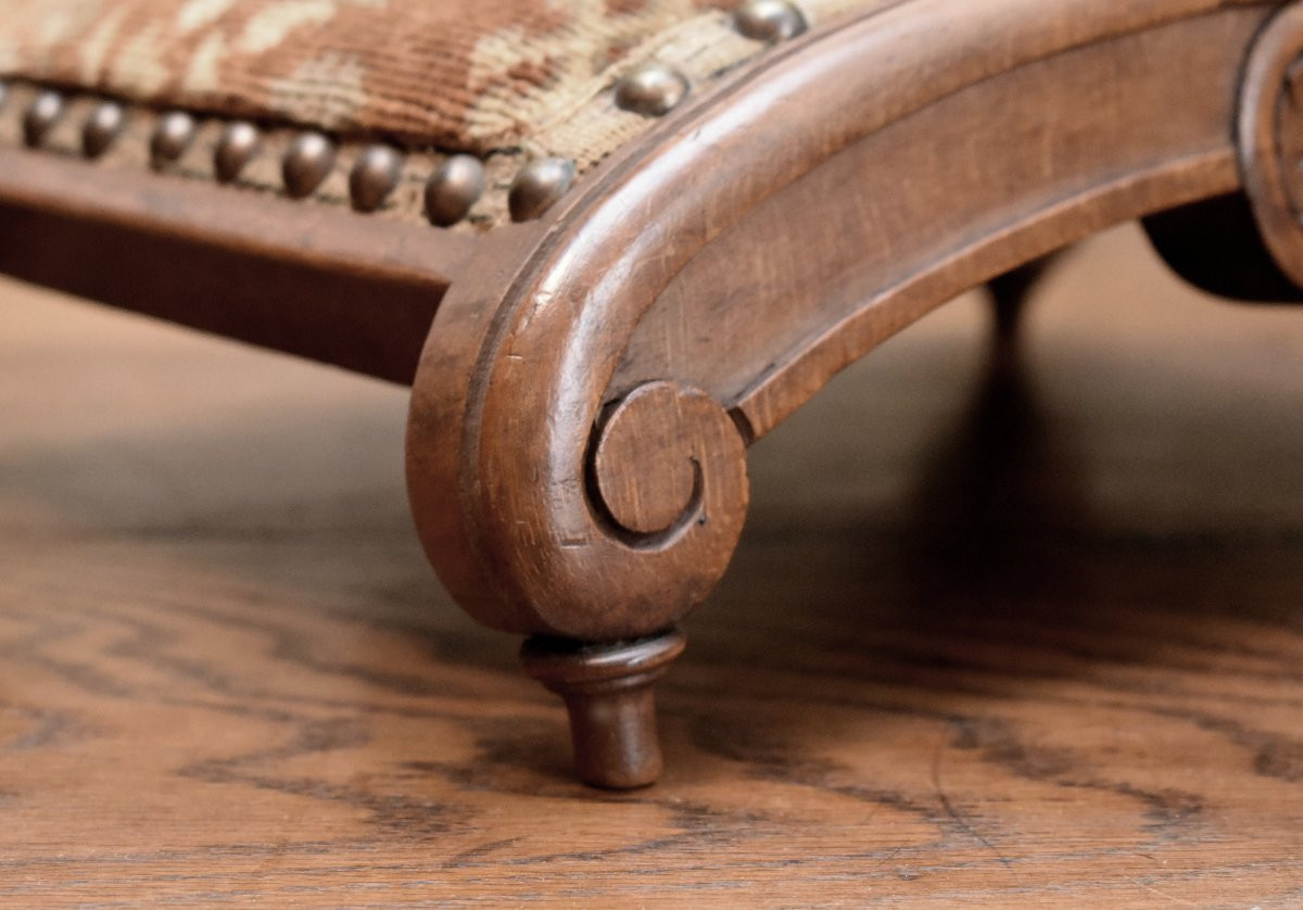 Paire  De Repose Pieds , petits Tabourets ,  bout de pied , -photo-7
