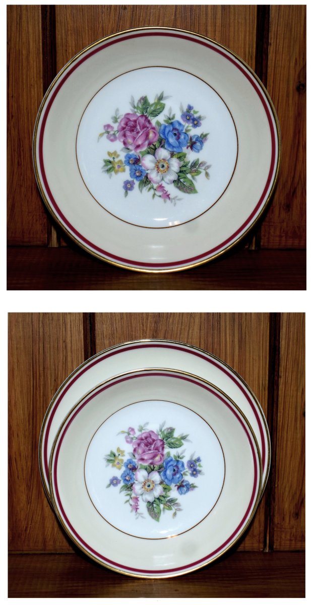 Charles Arhenfeldt porcelaine de Limoges, service à thé ou café et service à entremet ou crème -photo-6