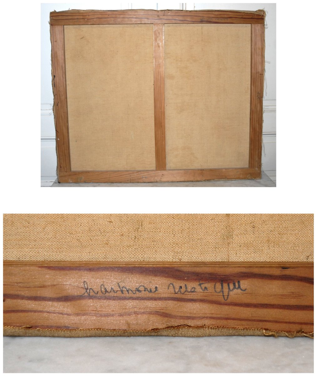 Madé Gourdon, Scène d'Intérieur  " Harmonie Rustique " , Saint Jean Ligoure (dept 87 ) cuivres -photo-8