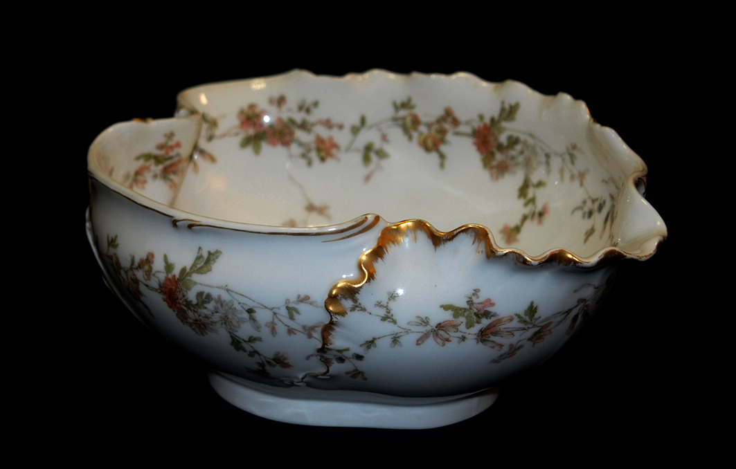 Rafraichissoir In Porcelain Of Limoges, Haviland.-photo-3