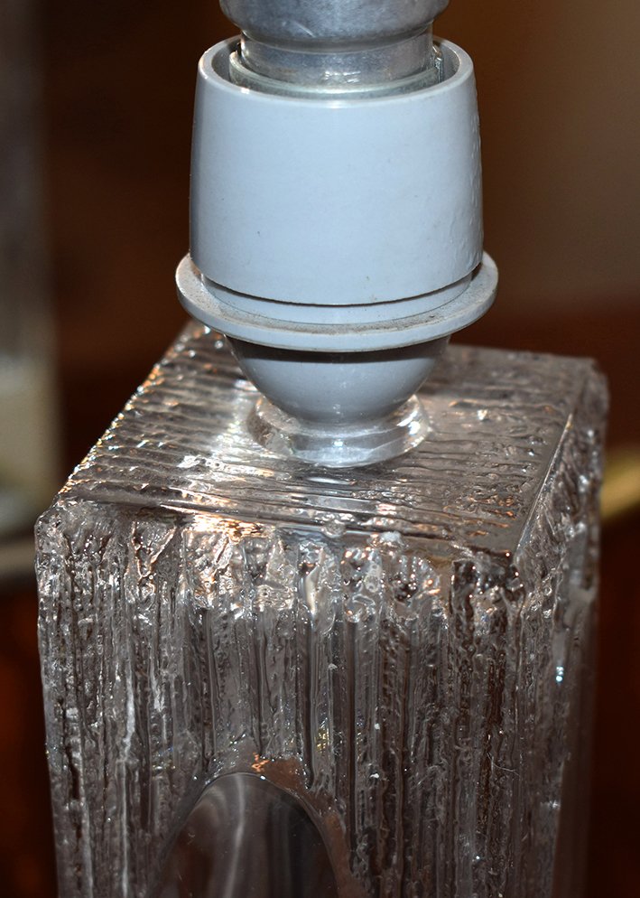 Lampe En Cristal Daum , Désign 50 - 60-photo-7