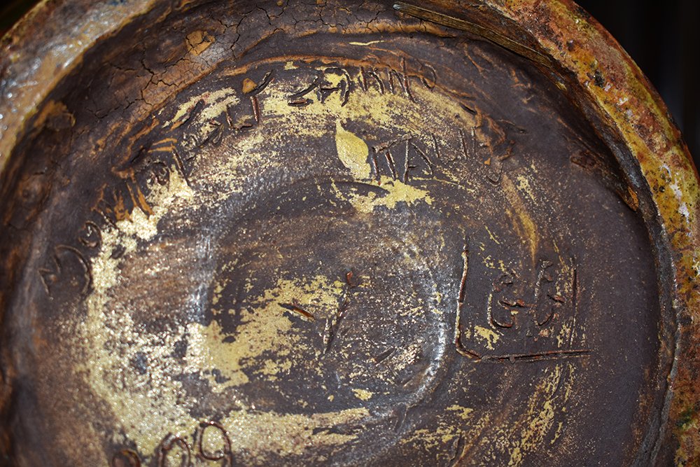 Large Ceramic Vase Montopoli Val d'Arno, Italy. Peacock Decor-photo-8