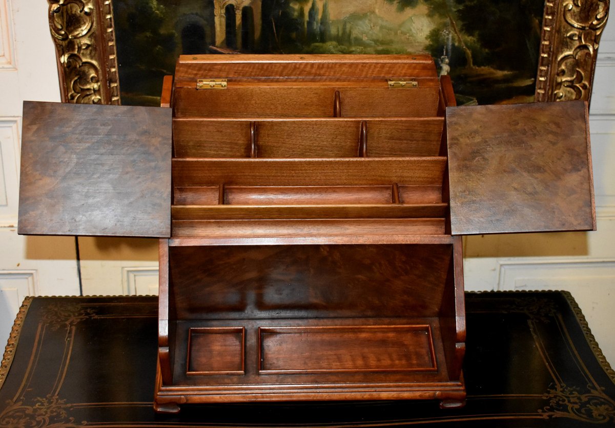 English Writing Case, Mail Holder, Large Travel Writing Box-photo-2