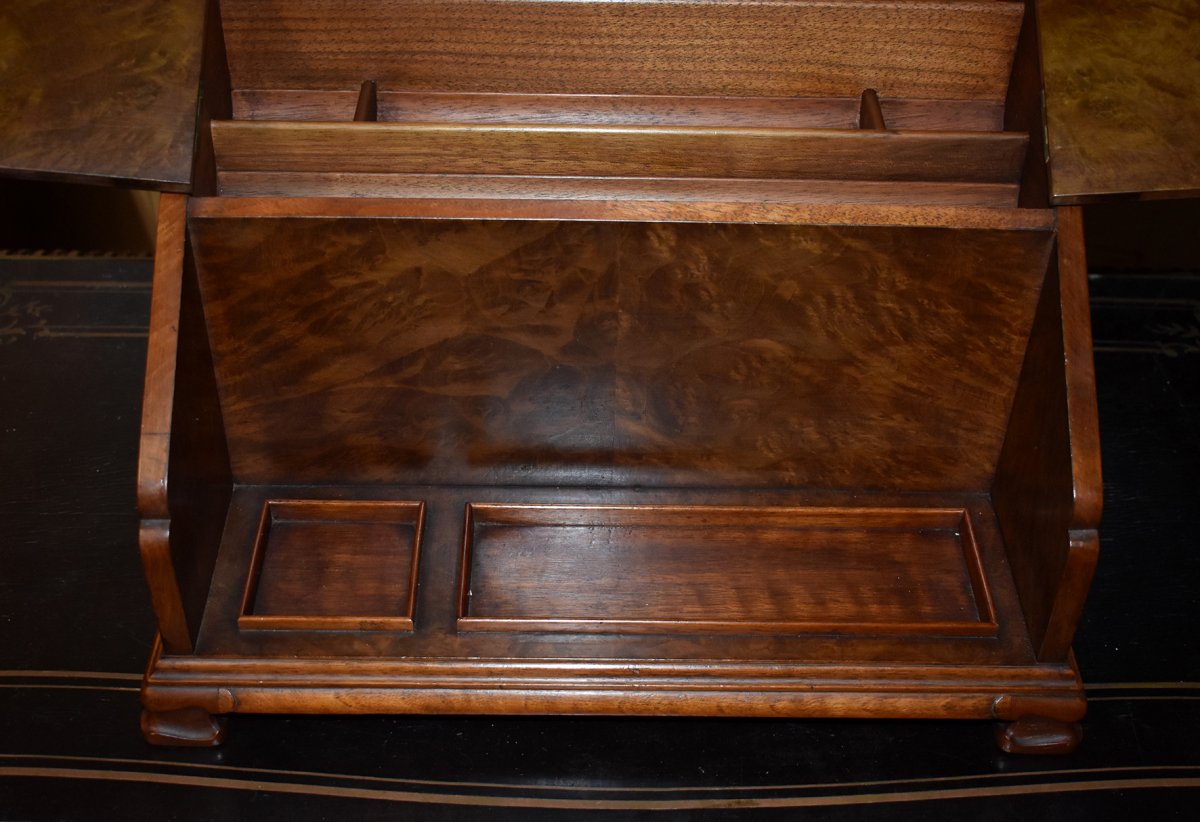 English Writing Case, Mail Holder, Large Travel Writing Box-photo-3