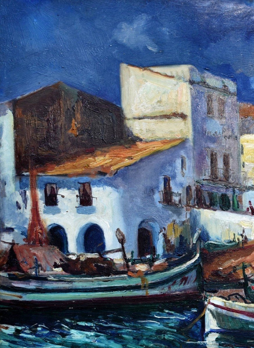 Alberto Munöz, Calella De Palafrugell, Fishing Village, Port De La Costa Méditerranée-photo-3