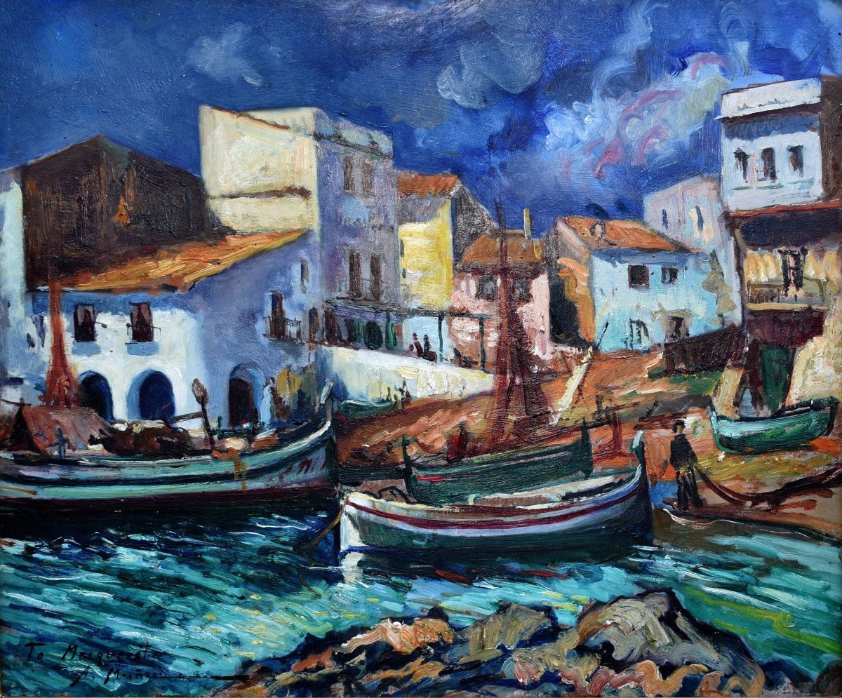 Alberto Munöz, Calella De Palafrugell, Fishing Village, Port De La Costa Méditerranée