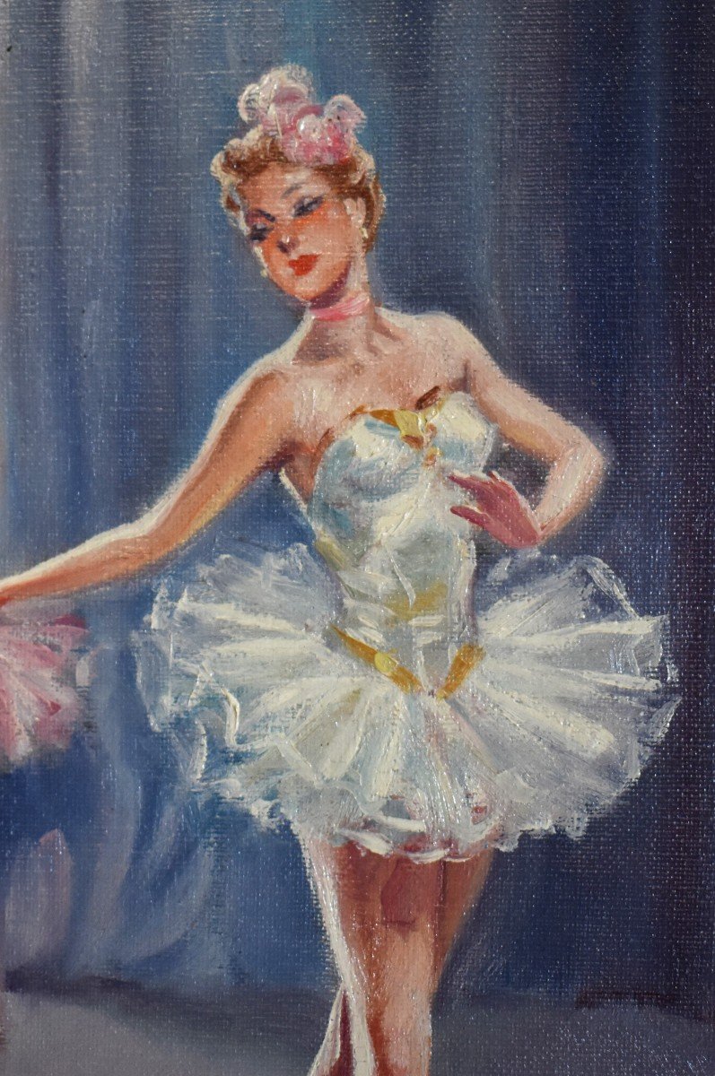 Eugène Leliepvre 1908 - 2013 , Danseuses, danse  Classique , Jeunes Ballerines En Tutu.-photo-4