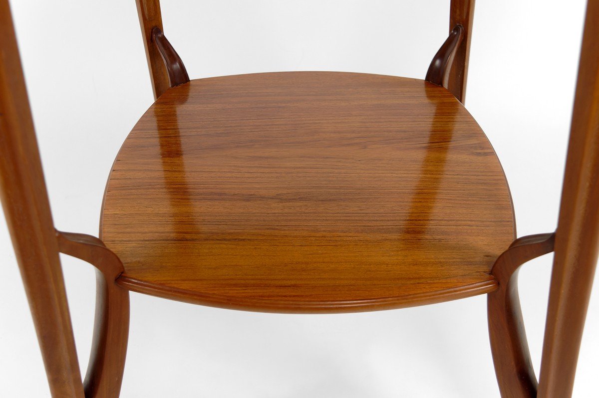 "olga" Pedestal Table By Louis Majorelle In Mahogany, France, Circa 1900-photo-8
