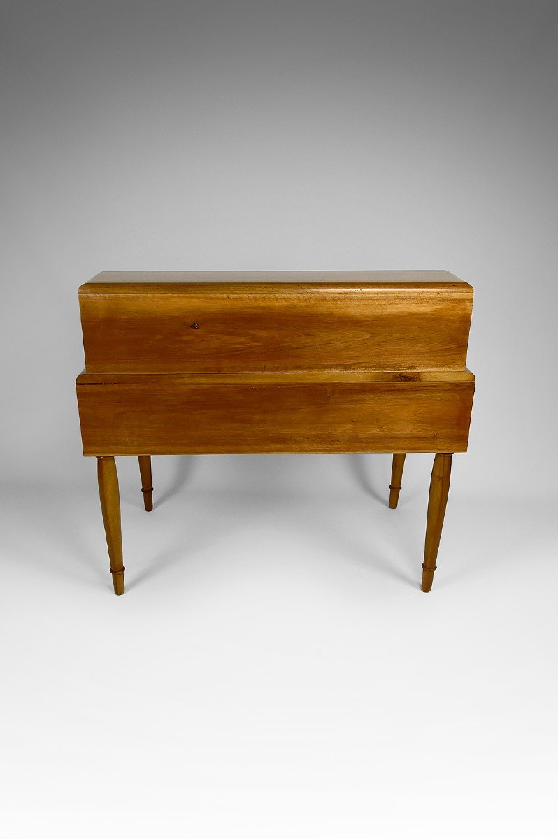 Bureau à Gradin Art Déco / Néoclassique En Noyer, France, Vers 1940-photo-4