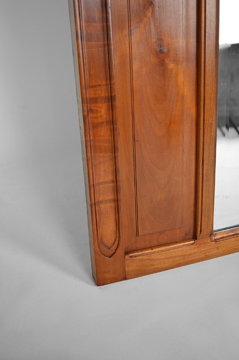 Art Nouveau Mirror By Maurice Alet / “la Ruche” , Circa 1910-photo-7