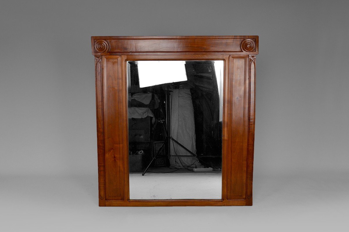 Art Nouveau Mirror By Maurice Alet / “la Ruche” , Circa 1910
