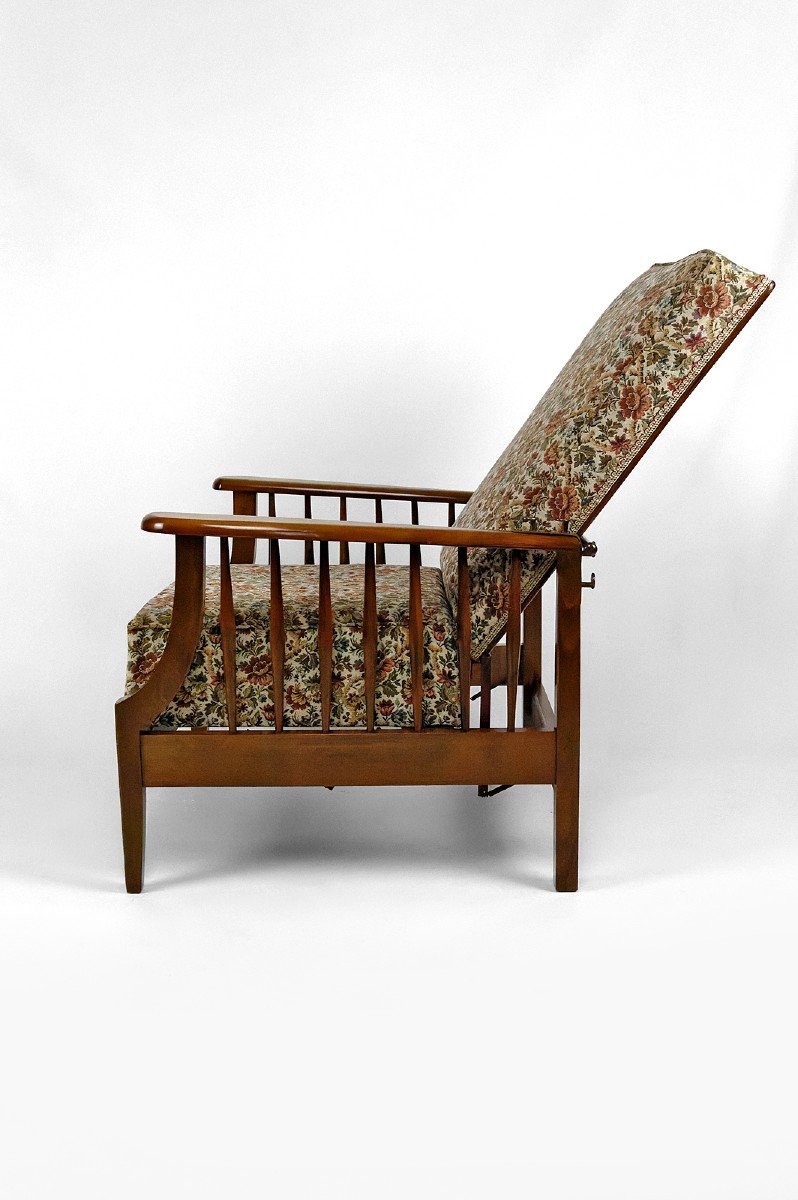 Fauteuil Morris, Arts & Crafts, Royaume-uni, Circa 1900-photo-2