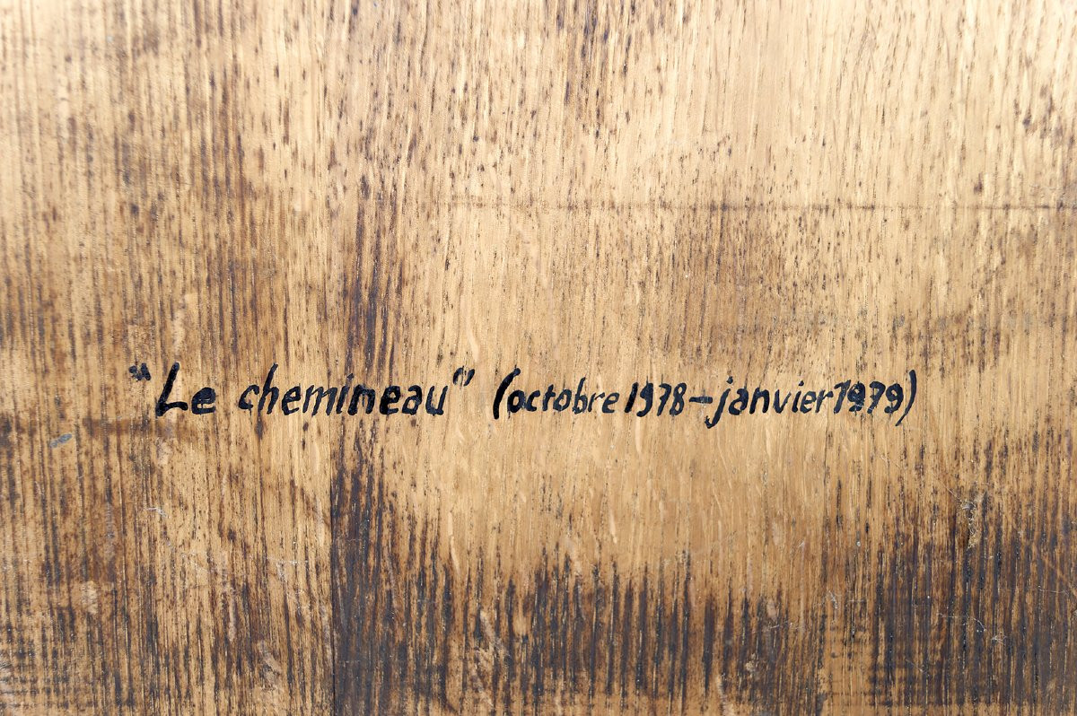 Woodcut Plate / Matrix, "le Chemineau", France, 1978-photo-7