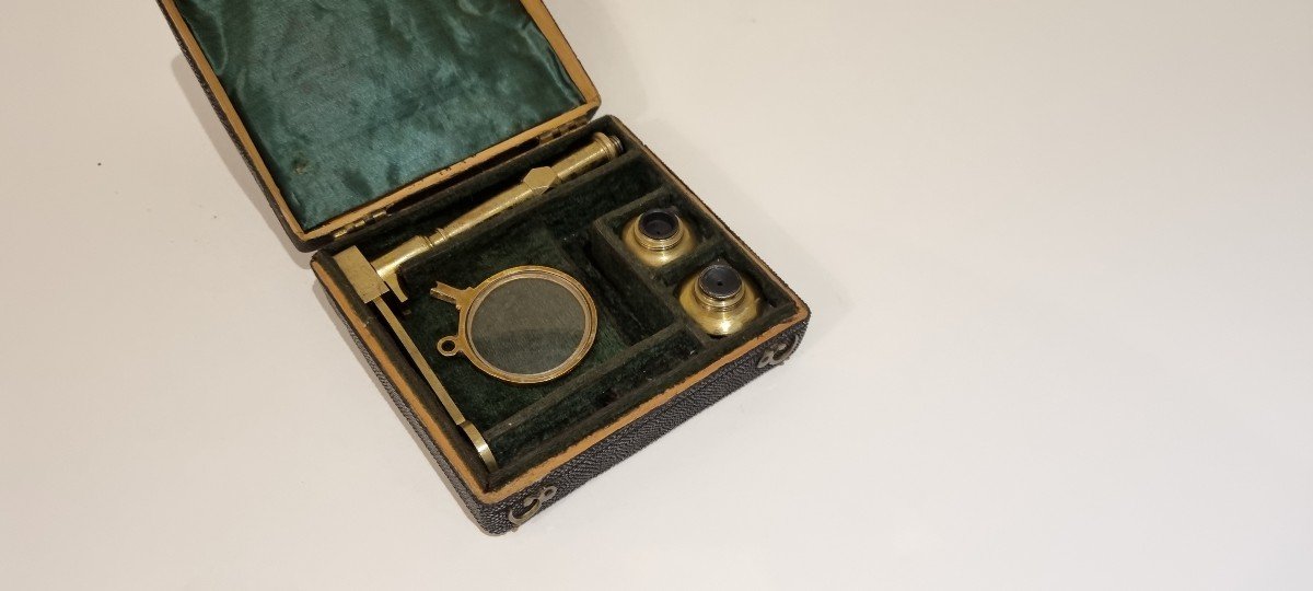 Microscope Aquatique d'Ellis, Circa 1760-1770-photo-3