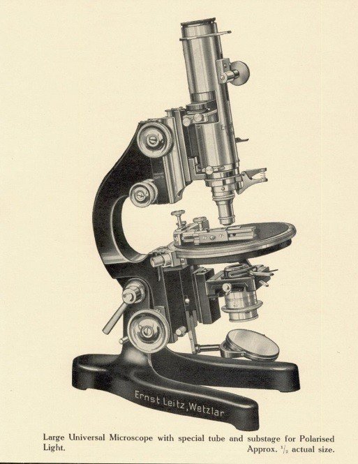 Grand Microscope Polarisant Par Leitz-photo-2