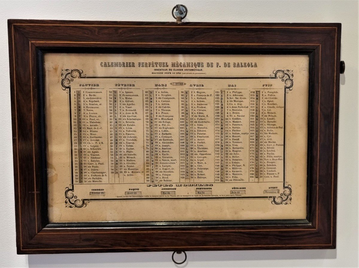 Balzola Mechanical Perpetual Calendar