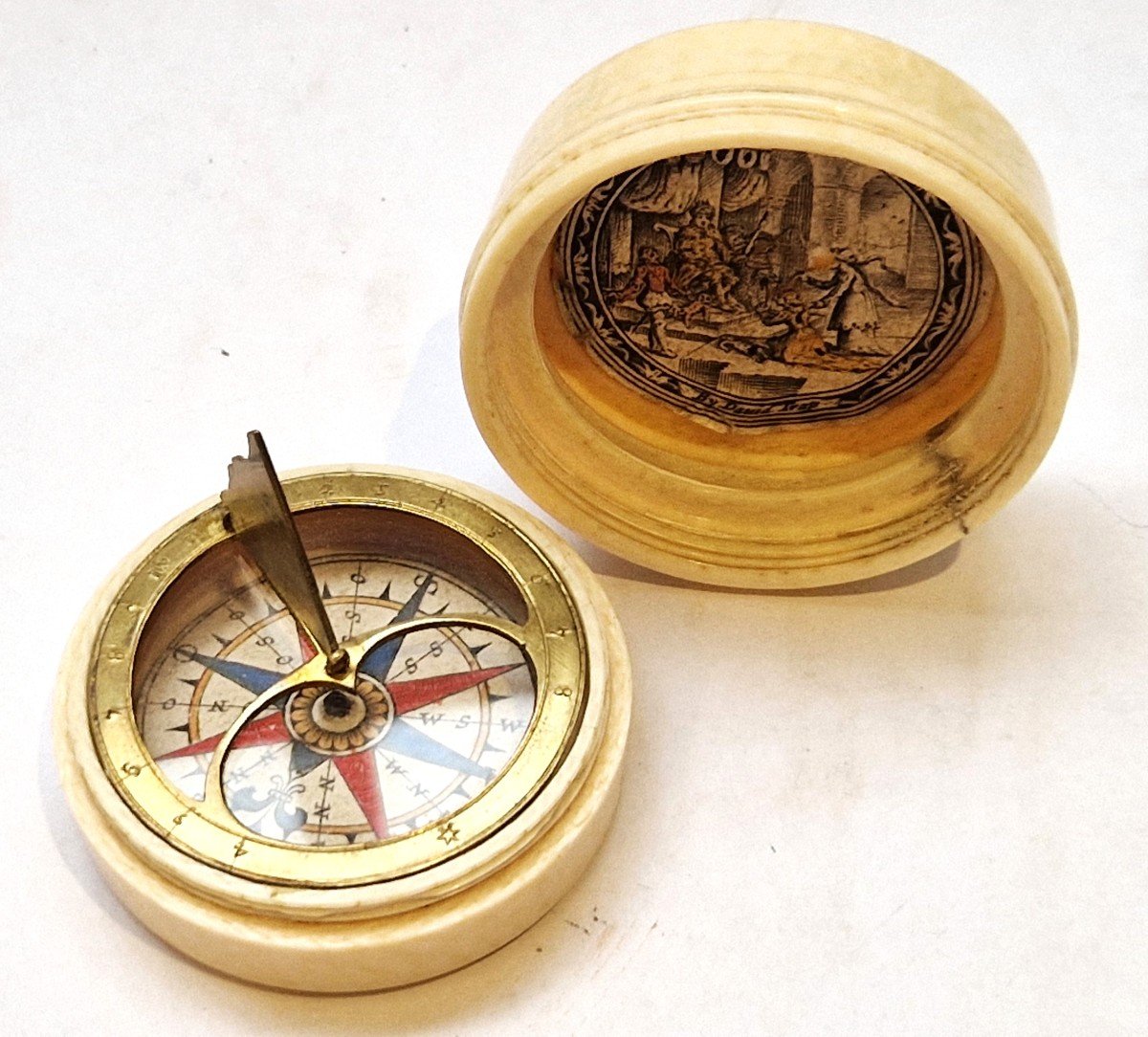 Pocket Dial By Trap, Germany, C.1700-photo-2