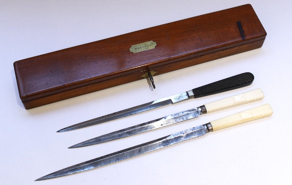 Amputation Knives By Bigg, C. 1845-photo-2