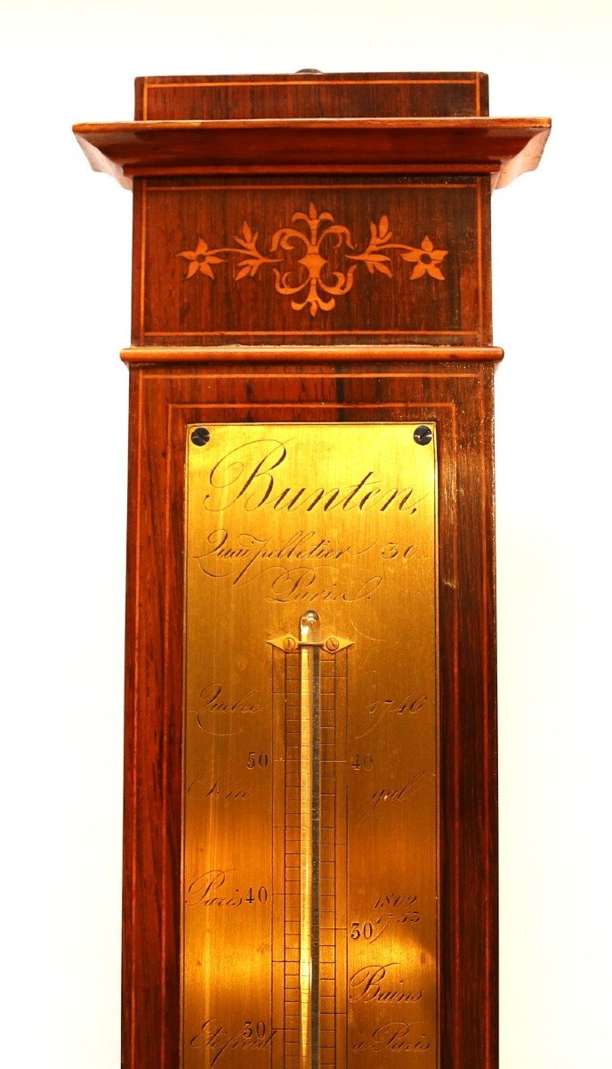 Thermomètre En Palissandre - Bunten, c.1830-photo-3