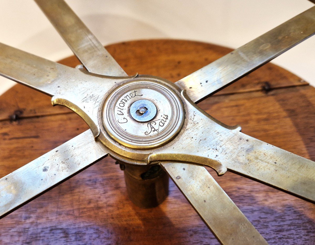 Large Surveying Circle By Vionnet, 18th Century-photo-3