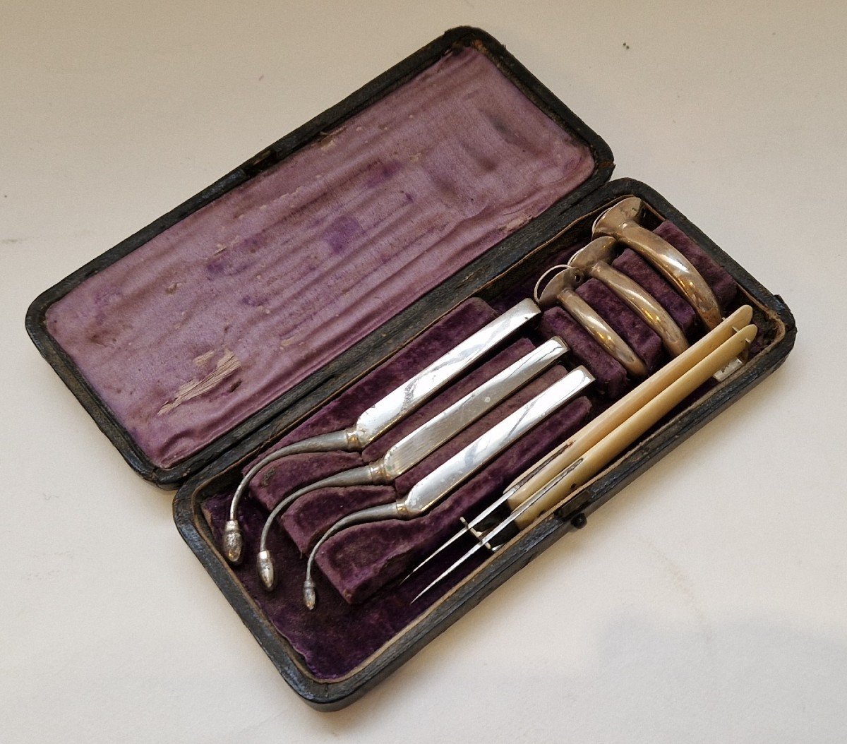 Nécessaire pour trachéotomie, Hawksley, 1880-photo-2