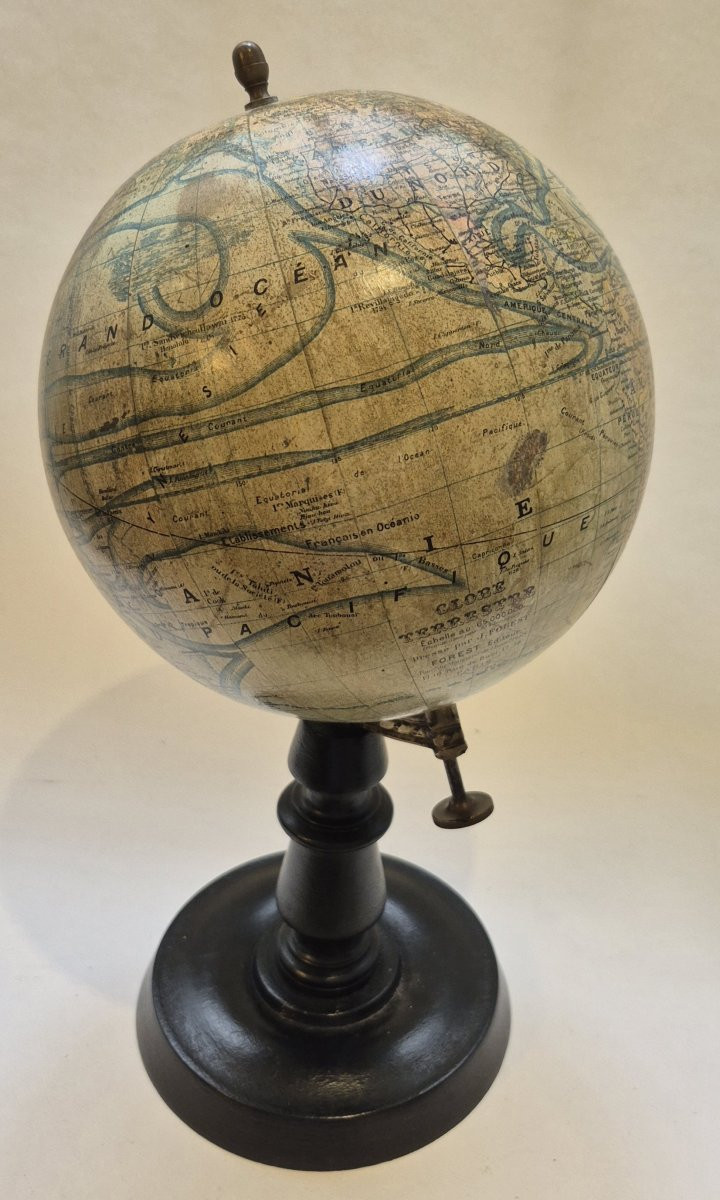 Forest Globe terrestre de 15cm-photo-2