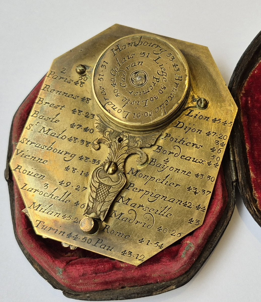 Butterfield Horizontal Sundial, C. 1710-photo-1