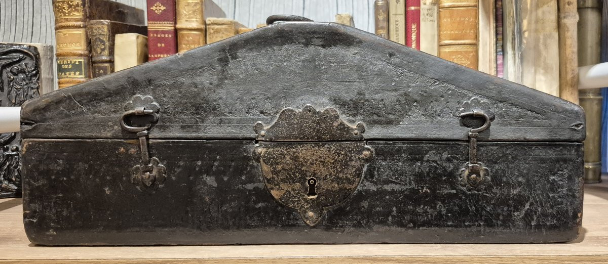 Coffret pyramidal,  France, XVIIe-photo-2