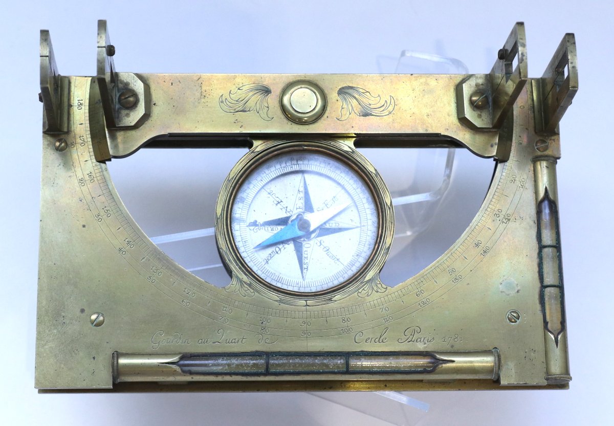 Gourdin - graphomètre rectangulaire - 1781-photo-2